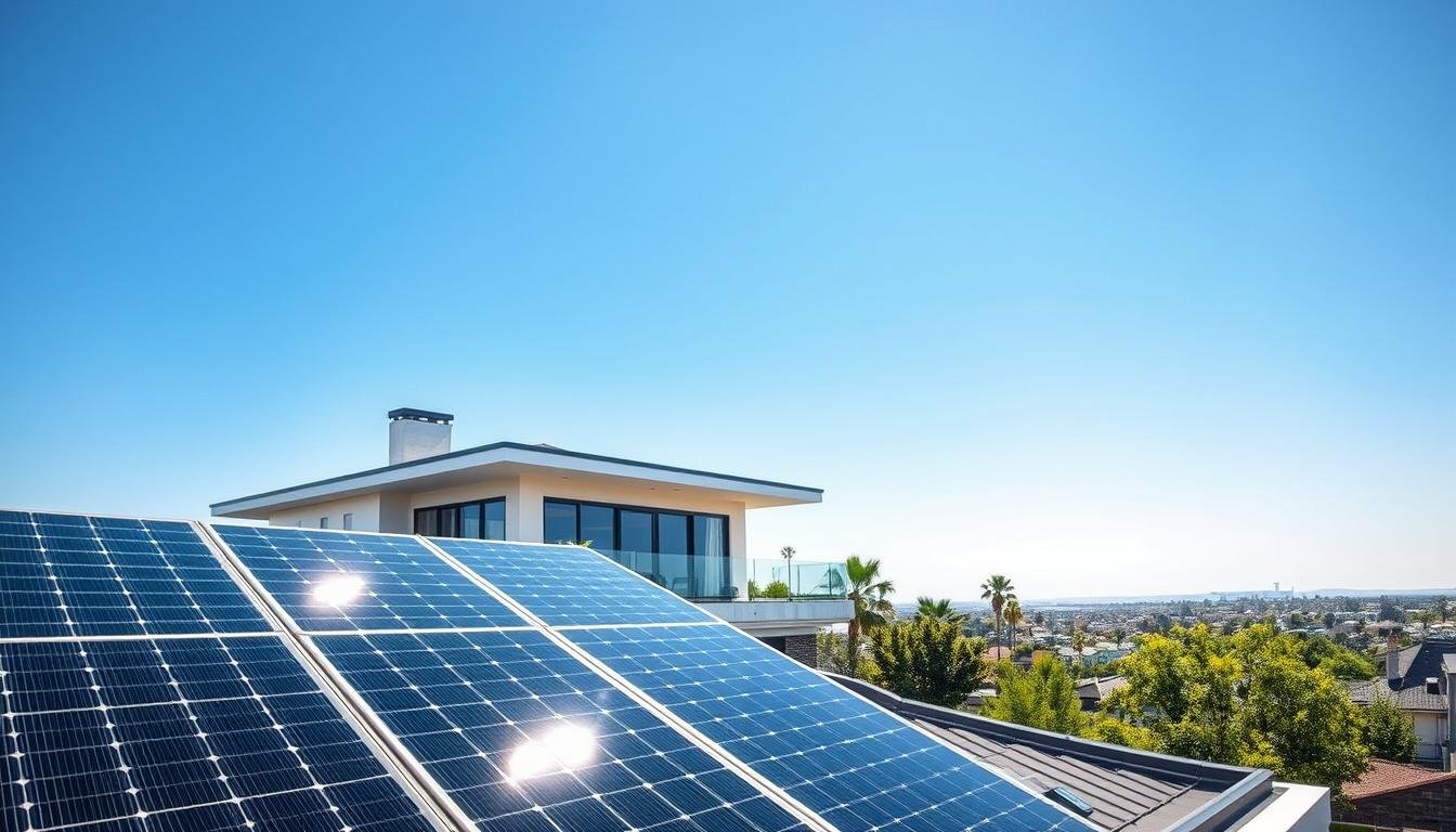 rooftop solar panel for home